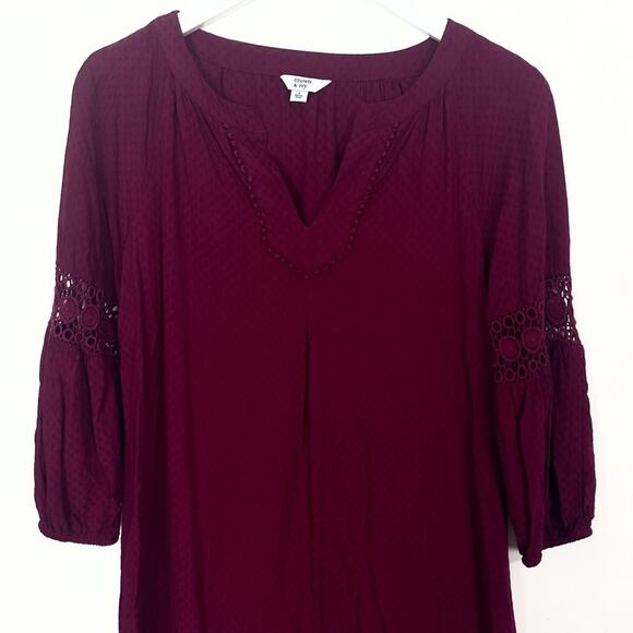 Crown & Ivy Balloon Sleeve Dress - Picture 2 of 8